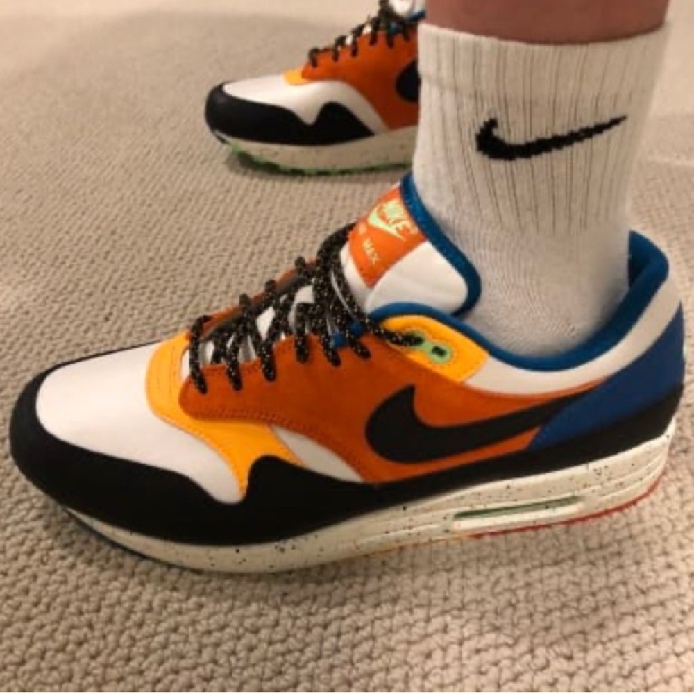 🌸NIKE AIR MAX 1 Sneakers Shoes NWT Suede New